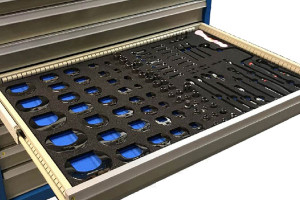 Inserts en mousse pour outils
