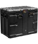 BLACKBOX-14U - 24" Rack de choc statique profond