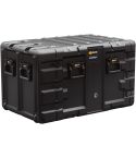 BLACKBOX-9U - Rack antichoc statique de 24" de profondeur.