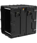 SUPER-V-SERIES 14U - 24 pouces - Caisse rack statique profonde de 601 mm avec choc statique