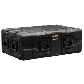 BLACKBOX-4U - Rack antistatique de 24" de profondeur.