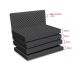 Peli Air 1557 MLF Replacement Multilayer Foam Set