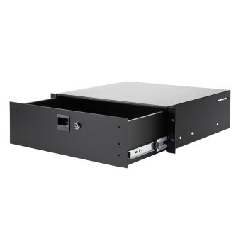 Tiroir de rack 3 U en aluminium