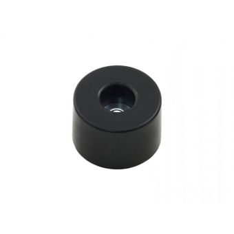 Rubber Foot 38x25mm, black