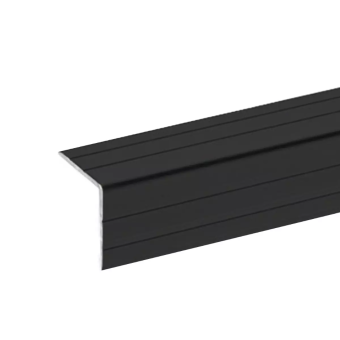 Black Aluminium Case Angle 22 x 22 mm 1.900 mm