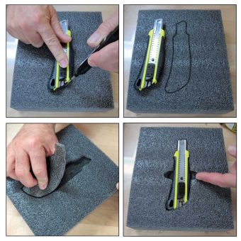 Ensemble de mousse multicouche de remplacement pour Peli 1450MLF