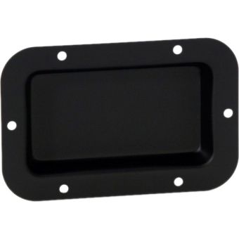 Plat noir non perforé, noir