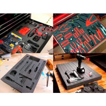 Ensemble de mousse MLF pour Makita Makpac Type 3