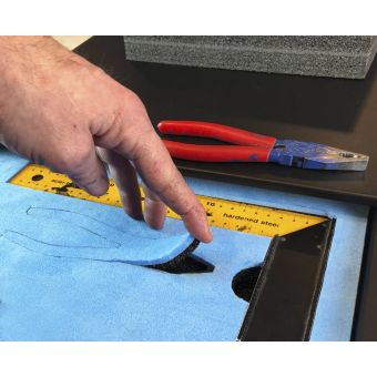 Échantillon de Mousse Multicouche