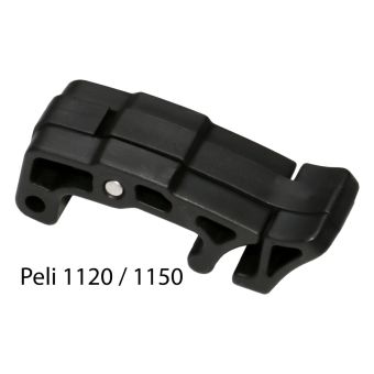 Loquet pour caisse Peli 1120/1150, 18 mm, noir