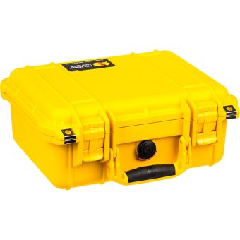 Caisse Peli Protector 1400 Jaune Avec Mousse