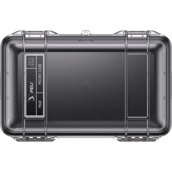 Peli M60 Micro Case Noir Transparent